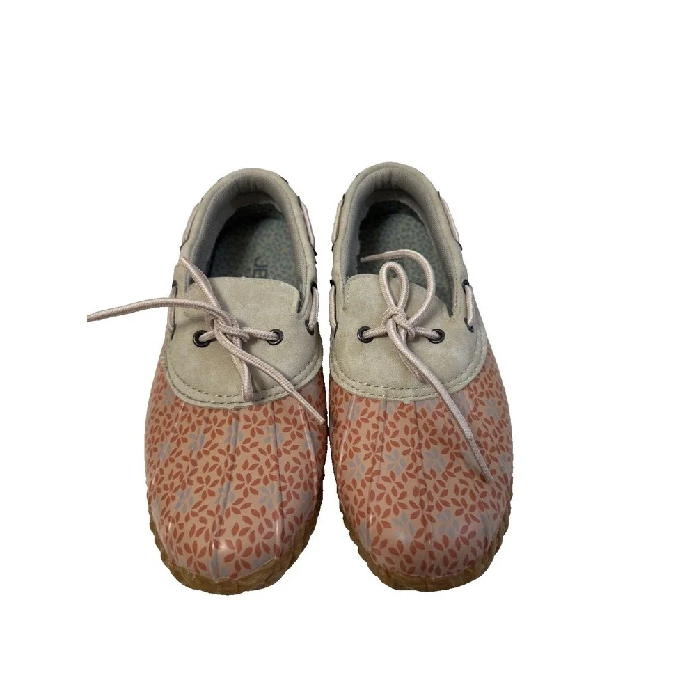 JBU by Jambu Gwen Garden Duck Shoes Women’s 7.5 Floral Waterproof